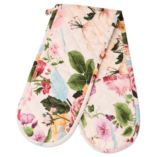 Kip&Co Belle Floral Double Oven Mitt One Size